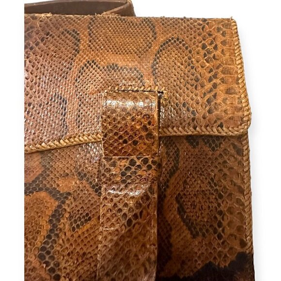 Vintage/Antique Snakeskin Leather ‎ Briefcase - Picture 9 of 11